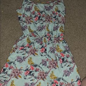 mint green H&M romper